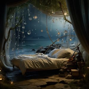 Tranquil Sleepscape: Rain Raindrops' Harmony - Island Nature Sounds