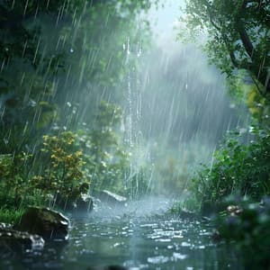 Rain Music for Deep Sleep Serenity - The Sleepy Moon Symphony