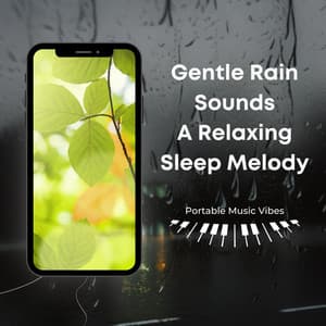 Gentle Rain Sounds: A Relaxing Sleep Melody - Portable Music Vibes