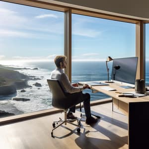 Armonía Productiva Junto Al Mar: Melodías Laborales Oceánicas - Ruidos de la Naturaleza