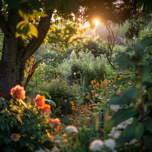Sueños Florales: Jardín De Serenidad - Onda de Sueño Electrónica