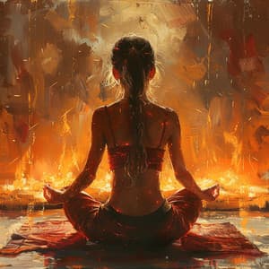 Cantos De Fuego Binaurales Para La Meditación Consciente - Meditación En El Balneario