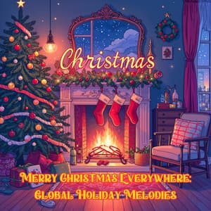 Merry Christmas Everywhere: Global Holiday Melodies - Calming Christmas Music