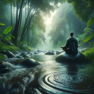 Rain Meditation: Binaural Clarity Sessions - Solfeggio Architect