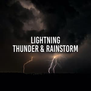 Lightning, Thunder & Rainstorm - Heavy Rain Sounds