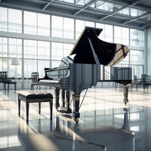 Echoes of the Piano: Meditative Ambient Music - Piano Project