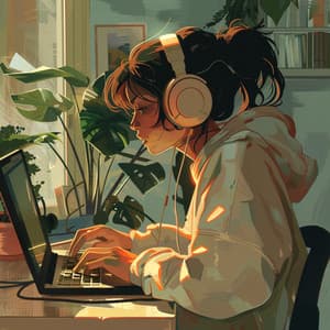 Focus Lofi Study: Productive Beats Mix - Water Sounds For Spa