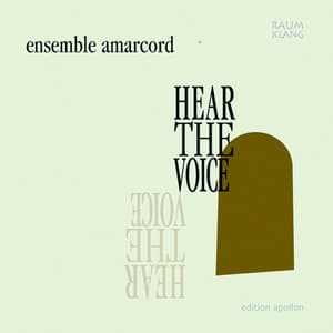 Hear the voice - sacred vocal music from Tallis to Mauersberger - Amarcord
