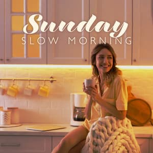 Sunday Slow Morning: Gentle Guitar Jazz with Rain Background, Positive Start of the Day - Soft Jazz Mood