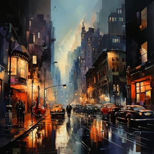 Las Luces De La Ciudad Brillan: Música De Jazz Urbano - Jazz clásico francés