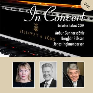 In Concert, Auður, Bergþór og Jónas, Salurinn Iceland 2007 - Jón Ásgeirsson