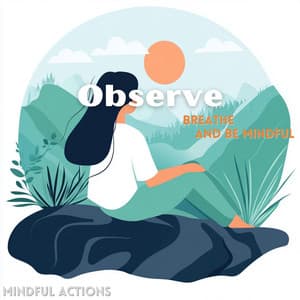 Observe, Breathe, and Be Mindful - Mindful Actions