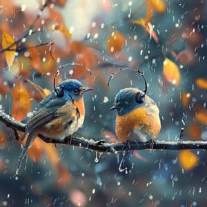 Nature's Symphony: Binaural Birds and Rain Songs - 80 88 Hz - Binaural Beats Brain Waves