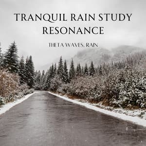 Tranquil Rain Study Resonance: Theta Waves, Rain - music for studying