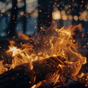 Baby's Calm Time: Gentle Chill with Soft Fire Sounds - Easy Listening Afternoon Music