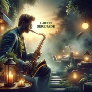 Green Serenade: Saxophone Echoes in Nature - Jazz Sax Lounge Collection
