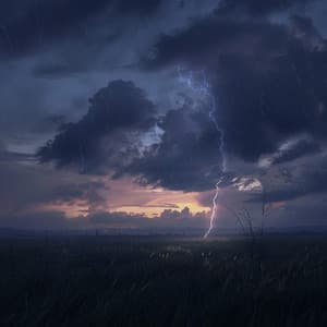 Soothing Sounds of Thunder for Relaxation - Relaxing Well