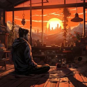 Rapsodia De Conciencia Plena Junto Al Fuego: Música Para Aliviar El Estrés - Experiencia de música de fondo