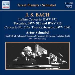 Bach, J.S.: Italian Concerto / Toccatas / Concerto for 2 Keyboards, Bwv 1061 - Johann Sebastian Bach
