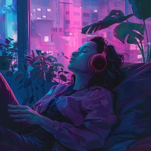 Lofi Sleep Melodies: Gentle Night Harmonies - Nighttime Lofi