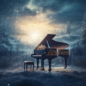 Piano Music: Melodic Murmurs Glide - Dried Roses