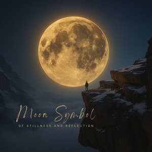 Moon Symbol of Stillness and Reflection - Melatonin Monk