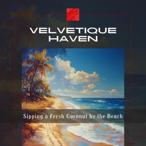 Sipping a Fresh Coconut by the Beach - Velvetique Haven