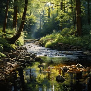 Ecos Relajantes Del Río: Coral Melódico Junto Al Agua - Musica romantica para sexo