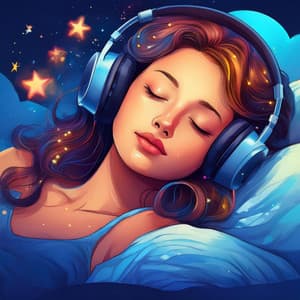 Nighttime's Quiet Solace: Sleep's Gentle Hold - Music In the Background