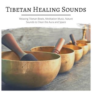 Tibetan Healing Sounds: Relaxing Tibetan Bowls, Meditation Music, Nature Sounds to Clean the Aura and Space - Tibetan Monks