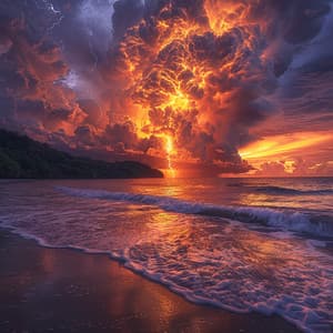 Serenidad Del Trueno Binaural: Ecos Suaves Para La Relajación - La fábrica de ritmos binaurales