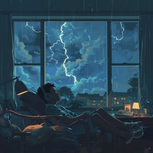 Binaural Thunder: Sleep’s Resonance - Sleep Music α