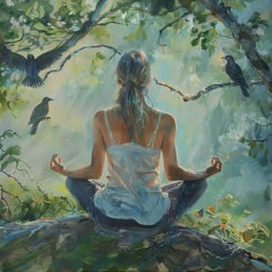 Melodías De Meditación Aladas: Aves Binaurales En Éxtasis - 92 96 Hz - Ruido de Meditación