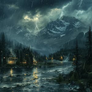 Sueño Relajante Y Trueno: Sonidos Binaurales - Ayuda para dormir Binaural Beats