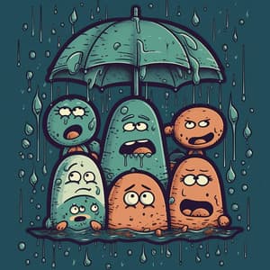 All Night Raindrops - Anxiety Relief