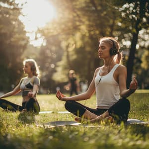 Lofi Yoga Harmony: Flowing Vibes - Calm Lofi