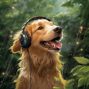Rain Harmony: Dogs Calming Melodies - Music For Your Dog