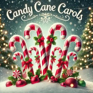 Candy Cane Carols - Christmas Music For Kids