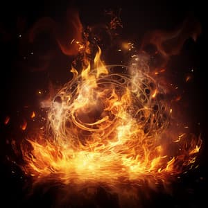 Fire Rhythms: Intense Flame Harmony - Ashtanga