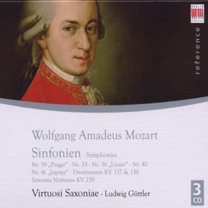 Mozart: Sinfonien No. 38, 33, 36, 40 & 41 - Wolfgang Amadeus Mozart