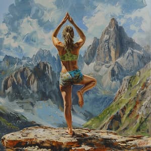 Zen Yoga Melodies: Music for Mindful Practice - Yoga Music Workout