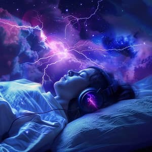 Sleep in Thunder's Cradle: Gentle Storm Sounds - Sleepy Side