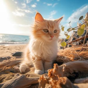 Gatos En El Océano: Sinfonía De Corrientes Suaves - La naturaleza