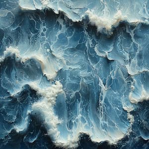 Enfoque En El Océano: Estudiar Los Patrones De Las Olas - Tonos de estudio