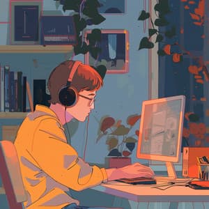 Trabajo Junto Al Océano: Sonidos Calmantes De Las Olas - Trabajar desde Casa Background Musica