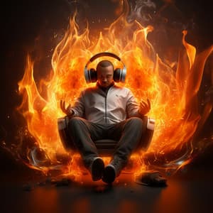 Relaxing Flames: Fires Calm Rhythm - Sandman’s Music Box