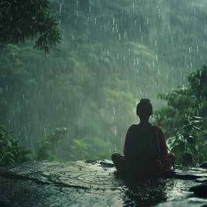 Vibraciones De Meditación Con Lluvia: Melodías Pacíficas - Meditación Dorada