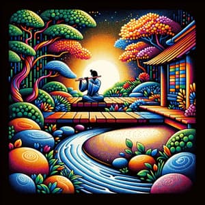 Flauta y Relajación: Música Zen - Flauta Mágica Entrelazando Melodías Celestiales