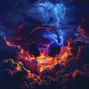 Thunder's Beat: Rhythmic Storm Music - Pure Binaural Beats