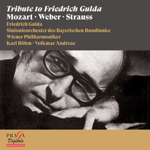 Wolfgang Amadeus Mozart: Piano Concerto No. 9 - Carl Maria von Weber: Konzertstück, Op. 79 - Richard Strauss: Burleske - Friedrich Gulda
